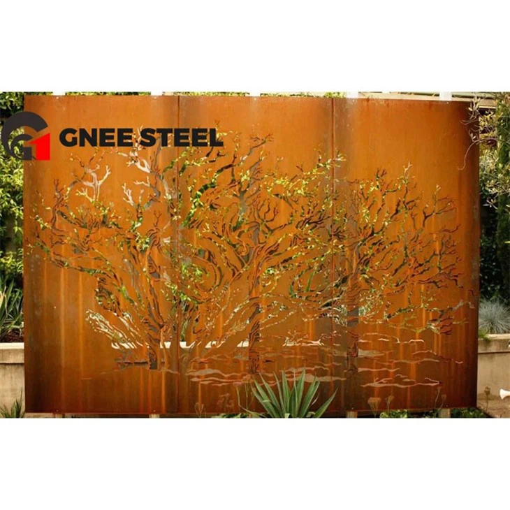Corten Steel S355J2W+N Plates